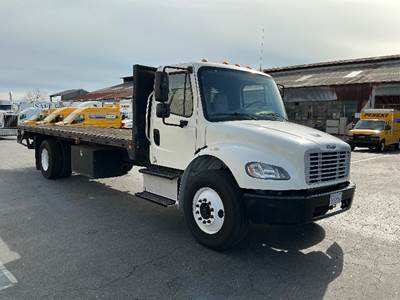 Freightliner M2 Flatbed Truck - 220HP, 6 Speed Automatic