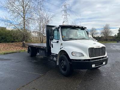 Freightliner M2 Flatbed Truck - 220HP, 6 Speed Automatic