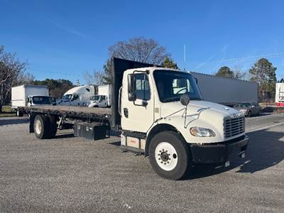 Freightliner M2 Flatbed Truck - 220HP, 6 Speed Automatic