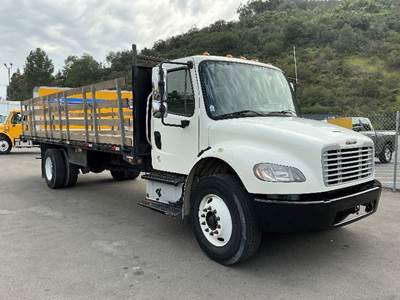 Freightliner M2 Flatbed Truck - 220HP, 6 Speed Manual