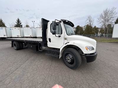 Freightliner M2 Flatbed Truck - 220HP, 6 Speed Automatic