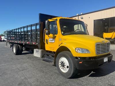 Freightliner M2 Flatbed Truck - 220HP, 7 Speed Automatic