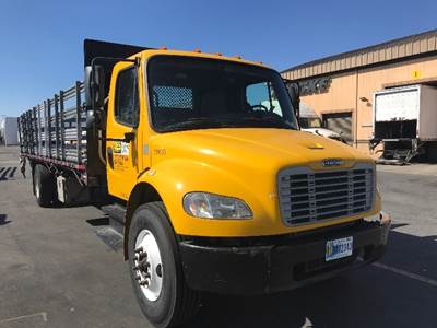 Freightliner M2 Flatbed Truck - 220HP, 7 Speed Automatic