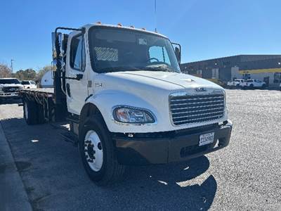 Freightliner M2 Flatbed Truck - 220HP, 7 Speed Automatic