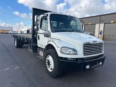 Freightliner M2 Flatbed Truck - 240HP, 6 Speed Automatic