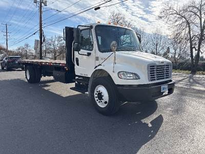 Freightliner M2 Flatbed Truck - 220HP, 7 Speed Automatic