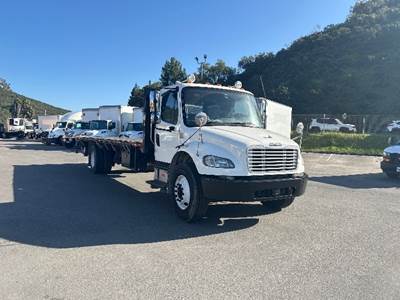 Freightliner M2 Flatbed Truck - 220HP, 6 Speed Automatic