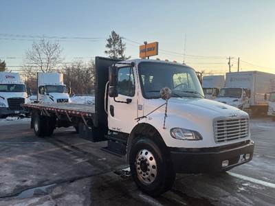 Freightliner M2 Flatbed Truck - 260HP, 6 Speed Automatic