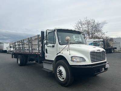 Freightliner M2 Flatbed Truck - 220HP, 6 Speed Automatic