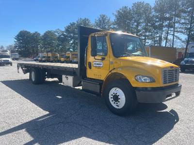 Freightliner M2 26 ft Flatbed Truck - 230HP, 6 Speed Automatic