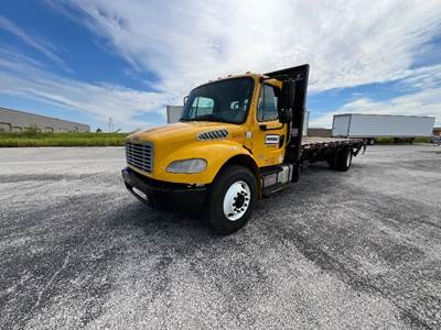 Freightliner M2 26 ft Flatbed Truck - 230HP, 6 Speed Automatic