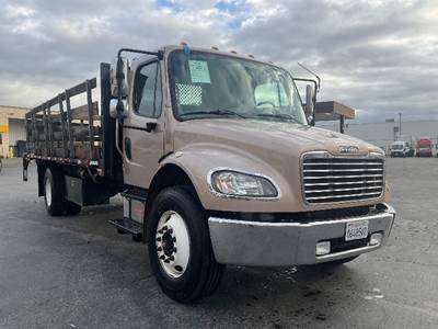 Freightliner M2 Flatbed Truck - 220HP, 7 Speed Automatic
