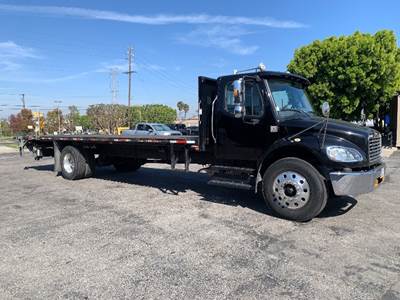 Freightliner M2 Flatbed Truck - 220HP, 7 Speed Automatic