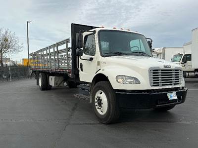 Freightliner M2 Flatbed Truck - 220HP, 7 Speed Automatic