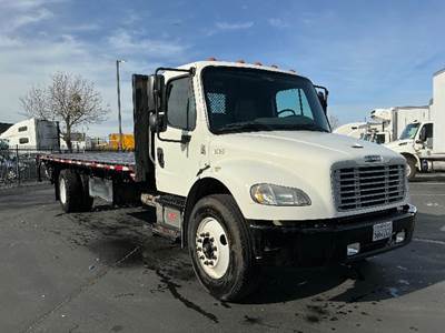 Freightliner M2 Flatbed Truck - 220HP, 6 Speed Automatic