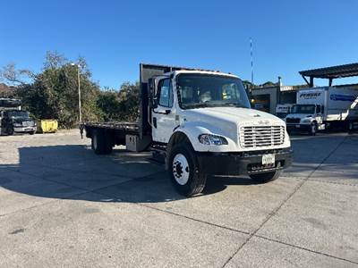 Freightliner M2 Flatbed Truck - 220HP, 6 Speed Automatic