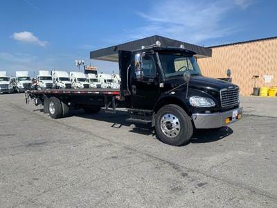 Freightliner M2 Flatbed Truck - 220HP, 7 Speed Automatic