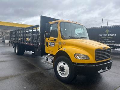 Freightliner M2 Flatbed Truck - 220HP, 6 Speed Automatic
