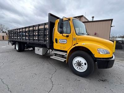 Freightliner M2 Flatbed Truck - 220HP, 6 Speed Automatic