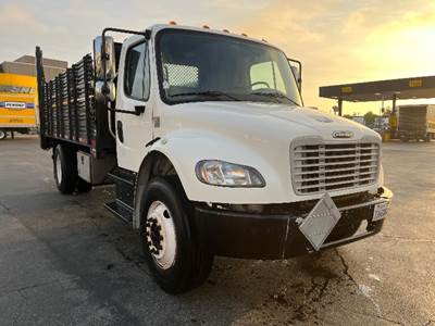 Freightliner M2 Flatbed Truck - 220HP, 7 Speed Automatic