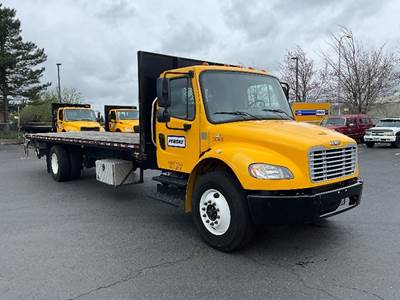 Freightliner M2 Flatbed Truck - 220HP, 6 Speed Automatic
