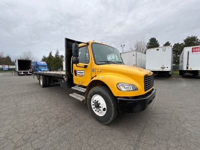 Freightliner M2 Flatbed Truck - 220HP, 6 Speed Automatic