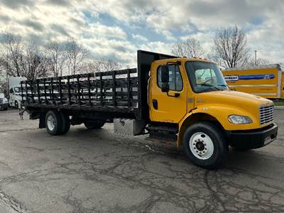 Freightliner M2 Flatbed Truck - 220HP, 7 Speed Automatic