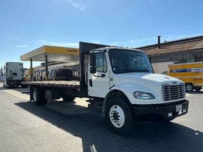 Freightliner M2 Flatbed Truck - 220HP, 7 Speed Automatic