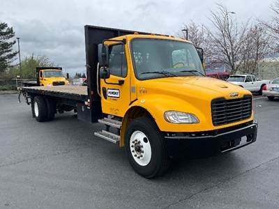 Freightliner M2 Flatbed Truck - 220HP, 6 Speed Automatic