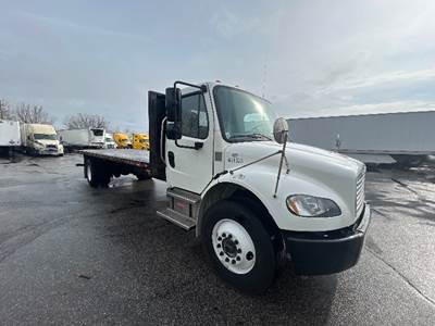 Freightliner M2 Flatbed Truck - 220HP, 6 Speed Automatic
