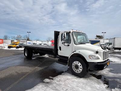 Freightliner M2 Flatbed Truck - 220HP, 6 Speed Automatic