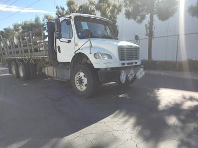 Freightliner M2 Tandem Axle Flatbed Truck - 330HP, 6 Speed Automatic