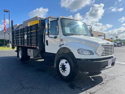 Freightliner M2 Flatbed Truck - 220HP, 7 Speed Automatic