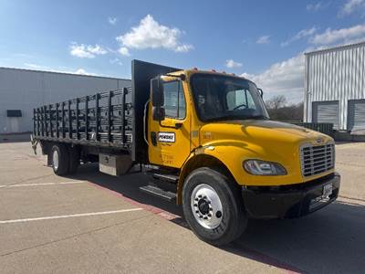 Freightliner M2 Flatbed Truck - 220HP, 7 Speed Automatic