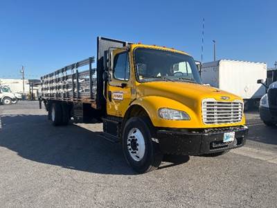 Freightliner M2 Flatbed Truck - 220HP, 6 Speed Automatic
