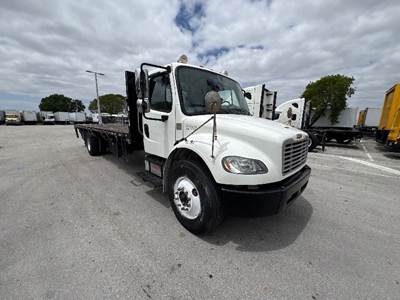 Freightliner M2 Flatbed Truck - 220HP, 6 Speed Automatic