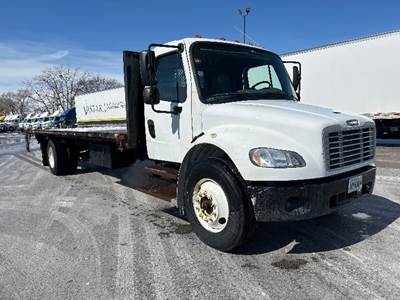 Freightliner M2 Flatbed Truck - 200HP, 6 Speed Automatic