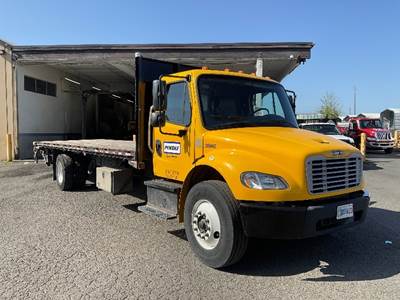 Freightliner M2 Flatbed Truck - 220HP, 7 Speed Automatic