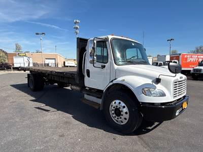 Freightliner M2 Flatbed Truck - 220HP, 6 Speed Automatic