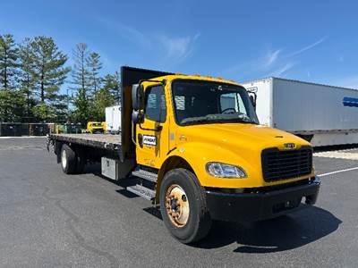 Freightliner M2 Flatbed Truck - 220HP, 6 Speed Automatic