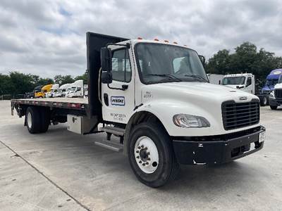 Freightliner M2 Flatbed Truck - 220HP, 6 Speed Automatic