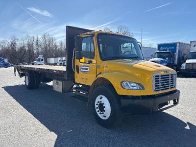 Freightliner M2 Flatbed Truck - 220HP, 7 Speed Automatic