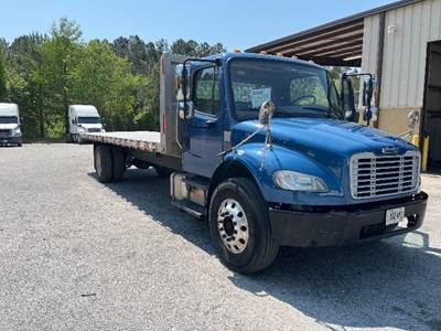 Freightliner M2 Flatbed Truck - 220HP, 6 Speed Automatic