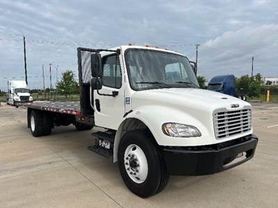 Freightliner M2 Flatbed Truck - 220HP, 7 Speed Automatic