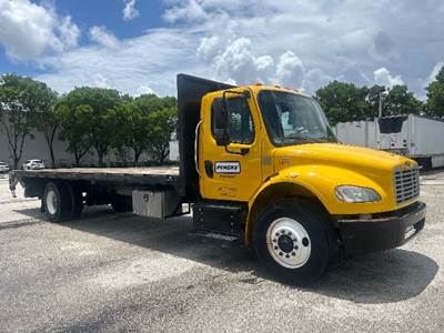 Freightliner M2 Flatbed Truck - 220HP, 6 Speed Automatic