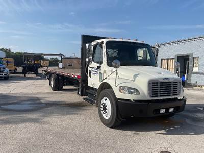 Freightliner M2 Flatbed Truck - 220HP, 6 Speed Automatic