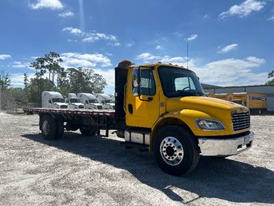 Freightliner M2 Flatbed Truck - 250HP, 6 Speed Automatic