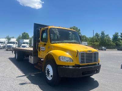 Freightliner M2 Flatbed Truck - 220HP, 7 Speed Automatic