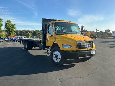 Freightliner M2 Flatbed Truck - 220HP, 6 Speed Automatic