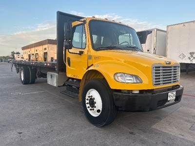 Freightliner M2 Flatbed Truck - 220HP, 7 Speed Automatic
